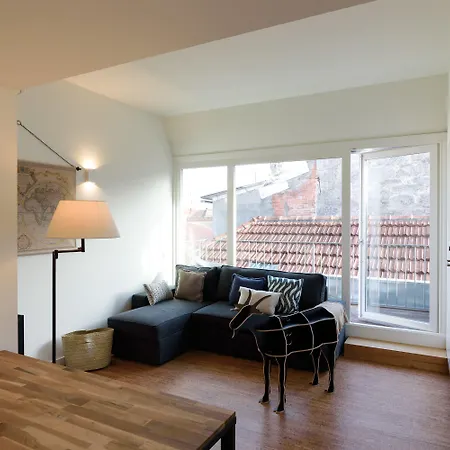 アパート Galerias Nightlife Fashion Flats ポルト